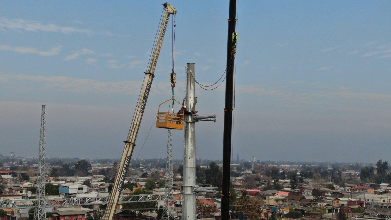 Torres para Transmisión Electrica en Sub-estación