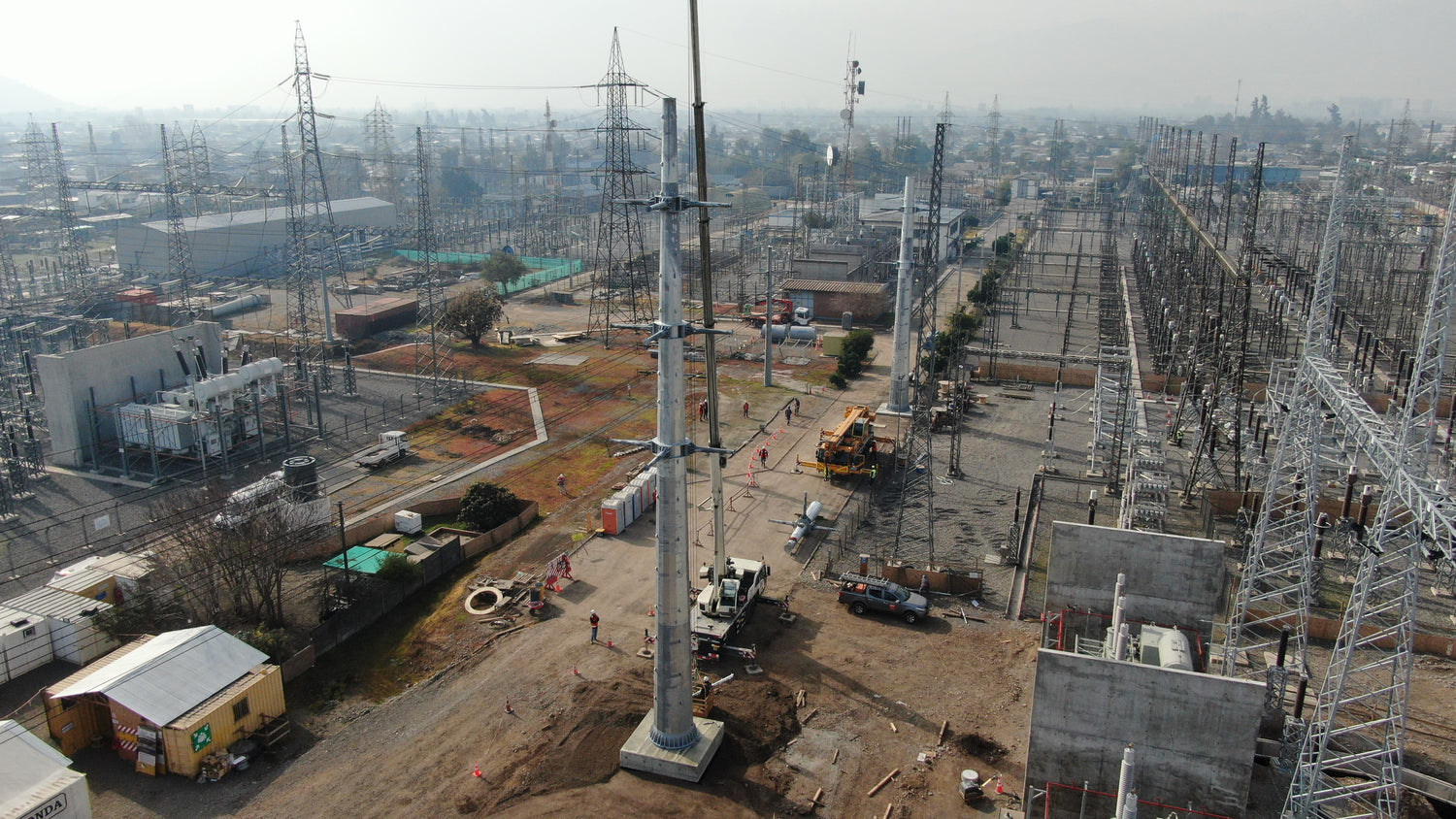 Torres para Transmisión Electrica en Sub-estación