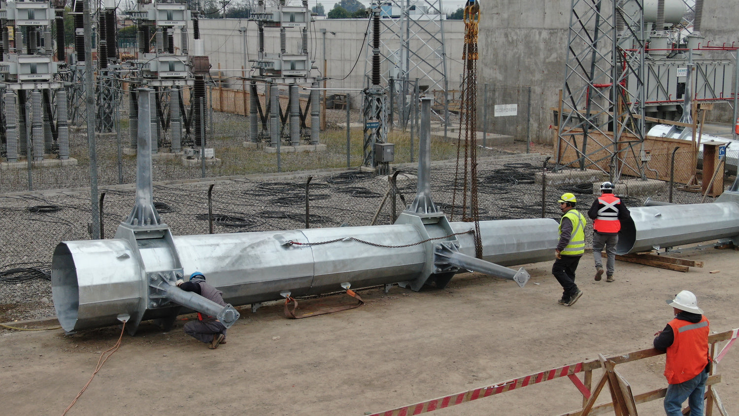 Torres para Transmisión Electrica en Sub-estación