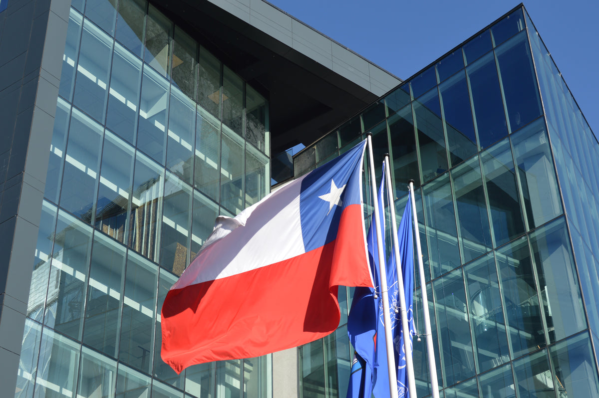 U. de Chile, Escuela de Gobierno y Gestión Pública con Astas de Bandera PTJ